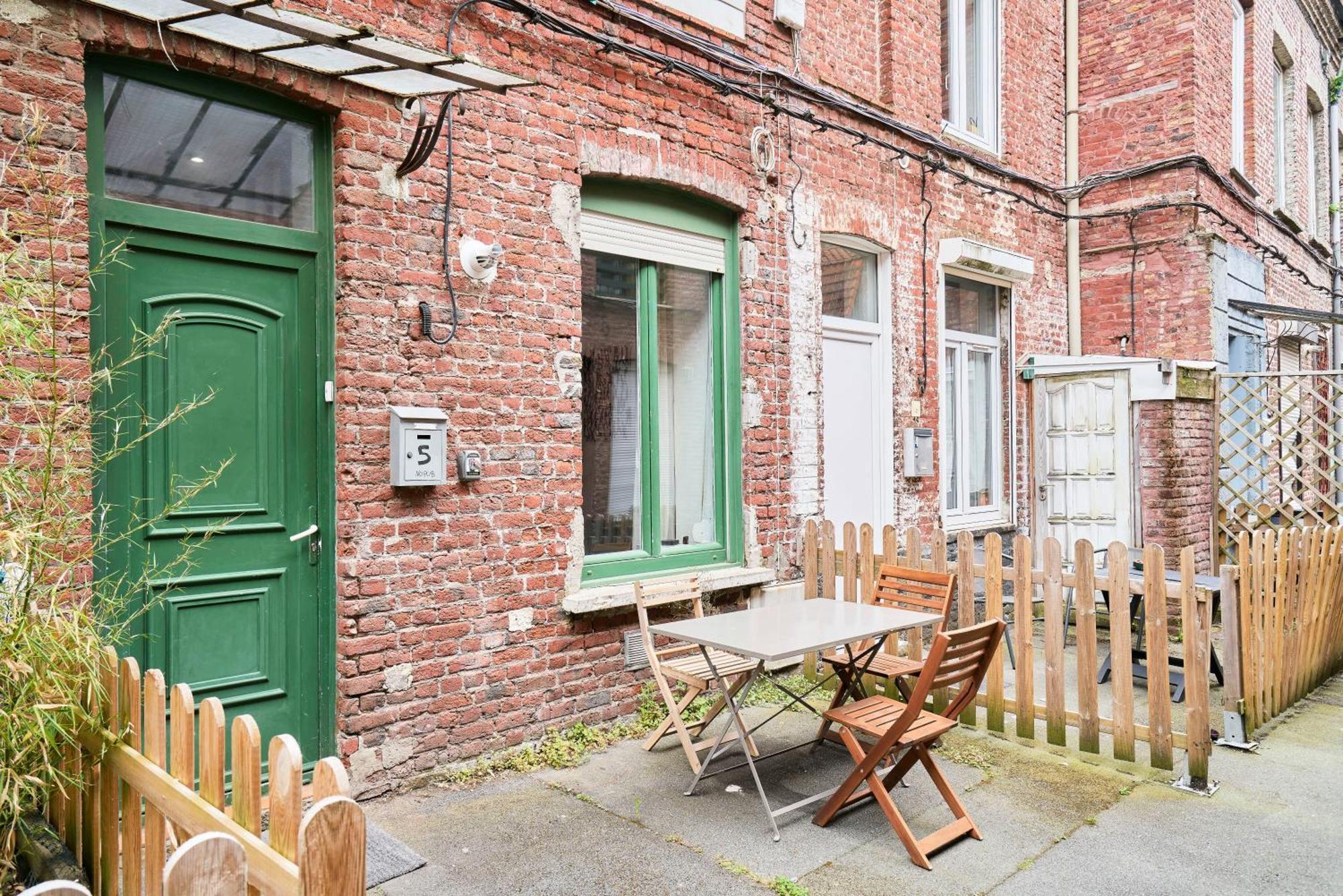Vieux Lille - Maison Typique Lilloise Eksteriør bilde